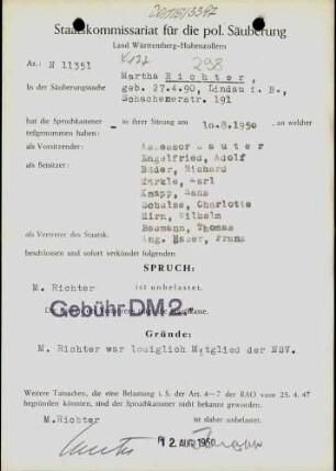 Richter, Martha