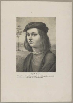 Bildnis des Rafaello Sanzio