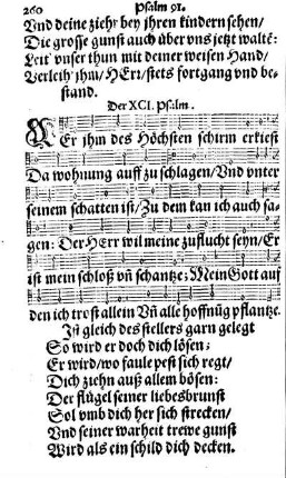 Der XCI. Psalm. - Der C. Psalm.