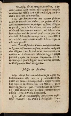 329-339, Missae de Sanctis; ...