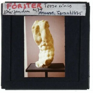 Förster, Torso eines Stürzenden