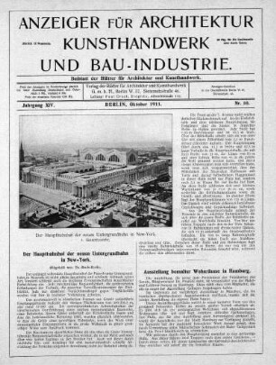 Nr. 10, Oktober 1911