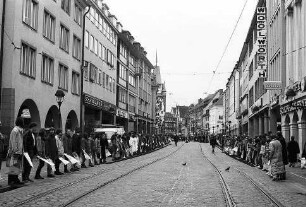 Freiburg im Breisgau: Aktionstag gegen Ausländerfeindlichkeit