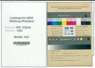 Entnazifizierung Karl Moeller , geb. 25.07.1907 (Justizbeamter)