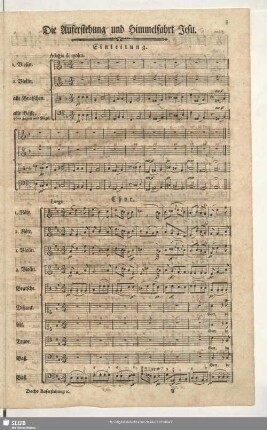 Die Auferstehung und Himmelfahrt Jesu. [Erster Theil.]