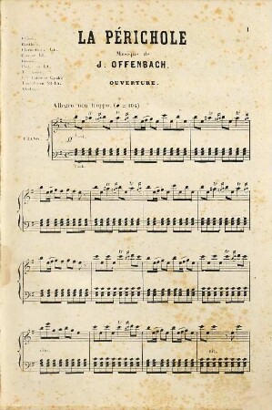 La Périchole : opéra-bouffe : en 3 actes