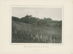 "Burg Rötteln bei Lörrach"