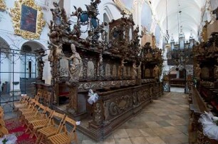 Chorgestühl, Heinrichau, Polen