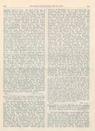513-514 [Rezension] Wirtz, Richard, Der heilige Ambrosius und seine Zeit