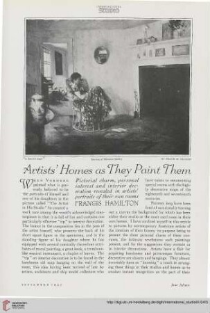 81.1925 = Nr. 340: Artists' homes as they paint them