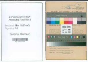 Entnazifizierung Hermann Boening , geb. 13.02.1902 (Angestellter)