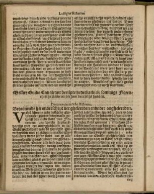 De [31.] Historie