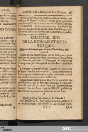 Chapitre. XIV. De La Hongrie Et De La Turquie.