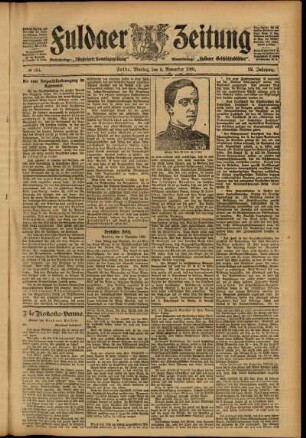 Ausgabe vom Montag, den 06. November 1905.