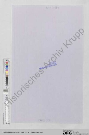 Schriftwechsel zwischen Alfred Krupp und Friedrich Krupp jun.