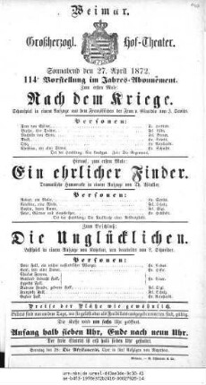 Die Unglücklichen