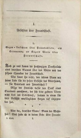 Manuscript eines Clausners auf der schwäbischen Alp, 1. 1827. - X, 392 S.