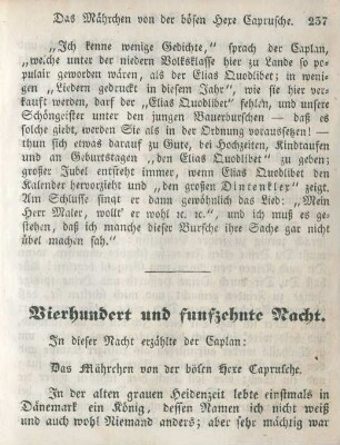 Vierhundert und funfzehnte Nacht