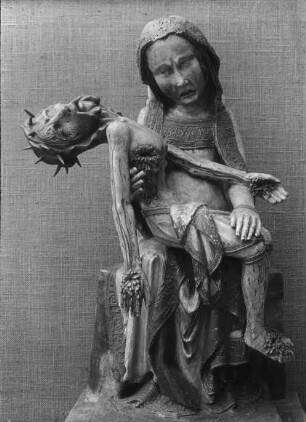 Bonn, Pieta (Vesperbild)/ Roettgen-Pieta aus der Sammlung Roettgen; Rheinisches Landesmuseum