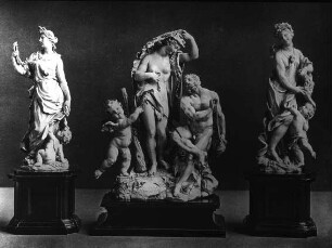 Dresden, Der Sommer; Herkules und Omphale; Der Frühling Elfenbein; Staatliche Kunstsammlungen Dresden, Grünes Gewölbe; Permoser, Balthasar