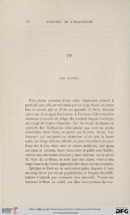IV. Les jaunes