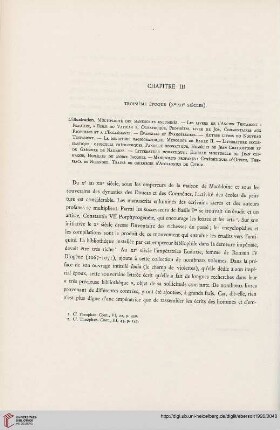 Chapitre III: Troisième époque (Xe-XIIe siècles)