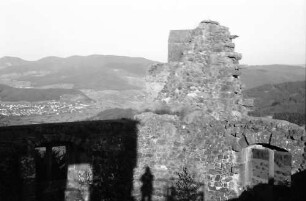 Geroldseck: Burg Geroldseck; Ruinenmauer
