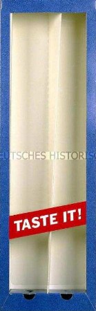 Werbeaufsteller / Verkaufshilfe für "Morgan"-Zigaretten