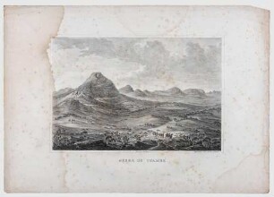 Atlas zur Reise in Brasilien von Dr. v. Spix und Dr. v. Martius - Serra de Itambé