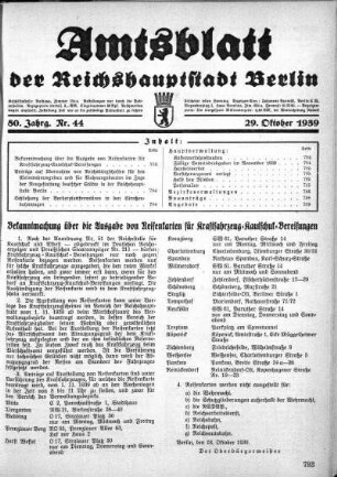 1939,44: Nr. 44, 29. Oktober 1939