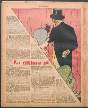 La última pirueta : Novela corta de Anibal Ravagnan