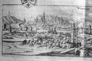 Hessische Chronika — Ansichten von Friedberg und Wetzlar — Wetzlar
