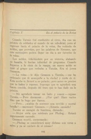 Capítulo X - En el palacio de la Reina