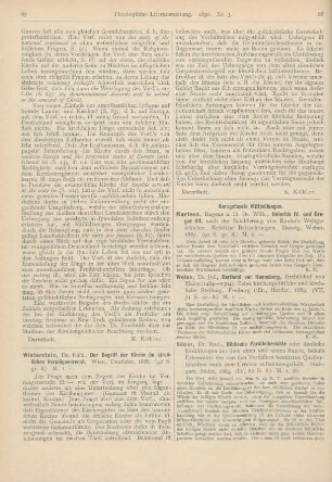 68 [Rezension] Martens, Wilh., Heinrich IV. und Gregor VII. nach der Schilderung von Ranke‘s Weltgeschichte. Kritische Betrachtungen