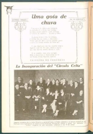 [Fotografía de] La Inauguración del "Círculo Celta"