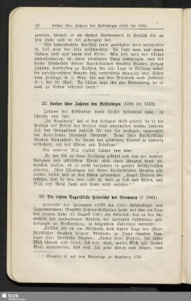 22. Luther über Johann den Beständigen