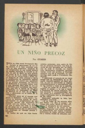 Un niño precoz