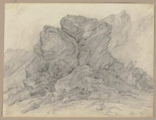 Felsen bei Bozen (?)
