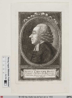 Bildnis Justus Christoph Krafft
