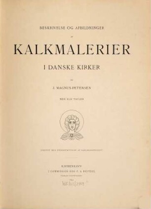 Beskrivelse og afbildninger af Kalkmalerier i Danske Kirker : med 42 tavler