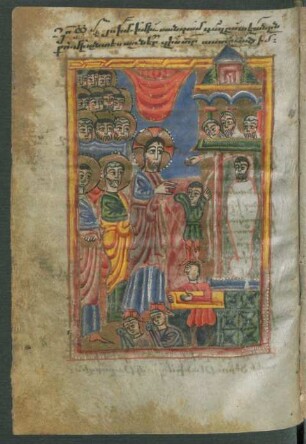 Illustration: Auferweckung des Lazarus