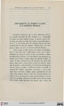 17: Trovamenti di oggetti d'arte e di antichità figurata, [19]