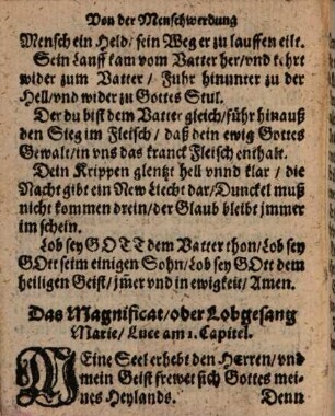 Geistliche Lieder vnd Psalmen, auch Hymni vnd Kirchengesäng. D. Mart. Luthers vnd anderer from[m]en Christen : Nach Ordnung der Jarzeit auffs new mit fleiß zugericht