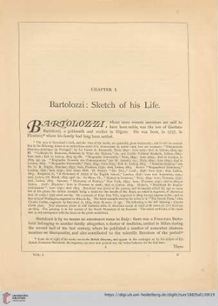 Chapter I. Bartolozzi: Sketch of his Life