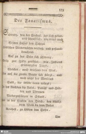 Der Fanatismus