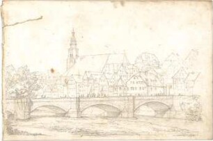 Thiersch, August ; Reiseskizzen - Stadtbild (Ansicht)