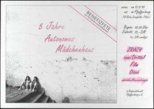 5 Jahre Autonomes Mädchenhaus