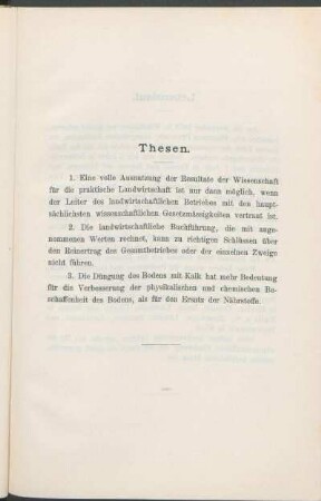 Thesen.
