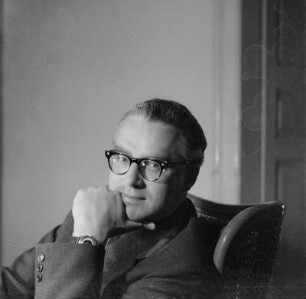 Porträt Kapellmeister Wilhelm Hübner