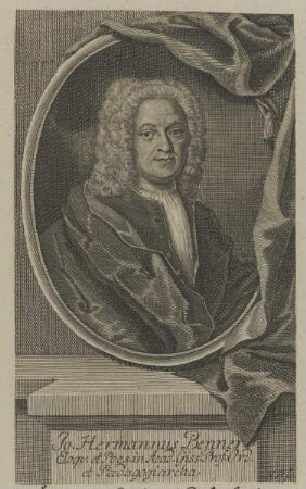 Bildnis des Joh. Hermannus Benner